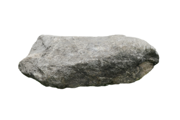 rock isolated transparency background..