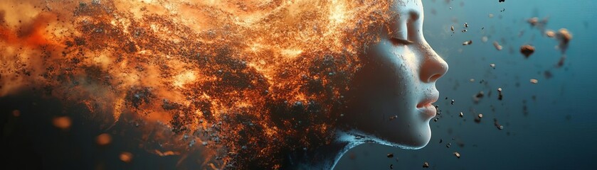 a creative studio with automated music and art creation, creativity technology, future of the arts