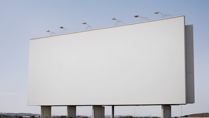 Obraz premium Blank Billboard Mockup.