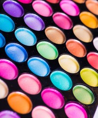 Artist palette isolated on white