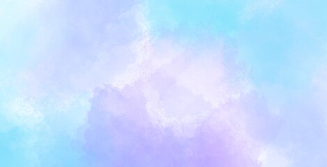 blue and purple abstract Watercolor background texture colorful