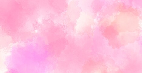 Pink watercolor background texture colorful