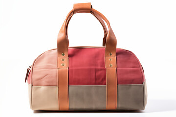 A rusty-patterned barrel bag on an isolated background (8)
