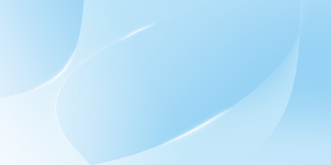 Graphic illustrations of curves lines and glowing. light blue and gradient. Template for a website, cover, and background design.