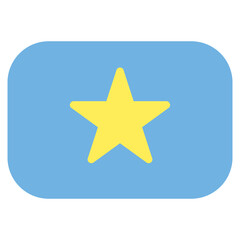 Brand Icon in Flat Style