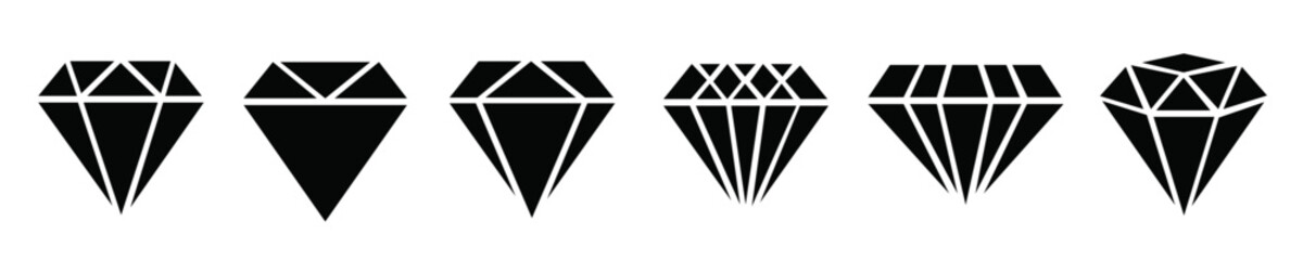 Royal diamond icons collection,Luxurious vector illustrations,Elegant diamond vector  set,Royal collection of diamond,Premium diamond Vector,Royal Collection set,Golden diamonds,Precious diamonds