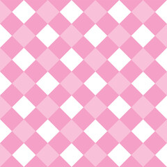 Cute fashion seamless pattern in style of picnic. Scottish tartan gingham plaid graphic texture for fabric, wrapping paper, package, banner, card. Classic textile print imitation vector background.