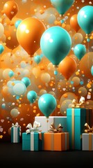 Beautiful Wallpaper for Surprise Birthday Presents and Celebration
