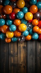 Obraz premium Happy Birthday Wallpaper for Surprise Wish with Blank Space for Text or Caption for Wish