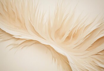 white feather on the background Ai generated 