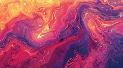 Obraz premium An abstract background with bold colors, swirling patterns, and intricate textures, creating a visually striking and modern aesthetic, perfect for artistic projects, contemporary designs, and