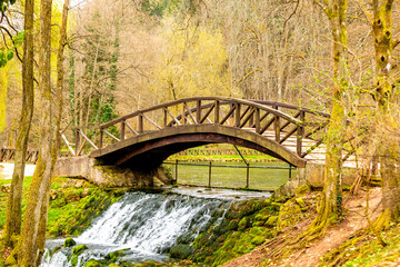 bridge over the river