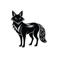 ranging fox silhouette
