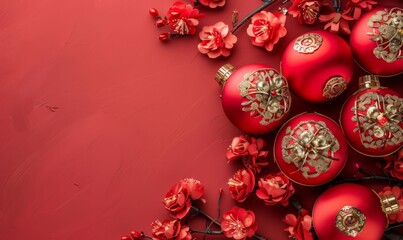 Chinese new year festive background