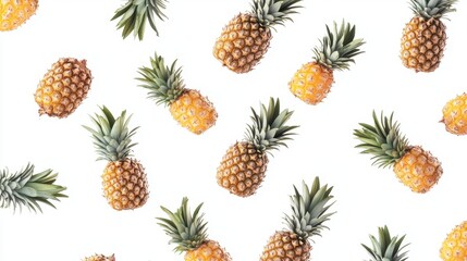 Collection of isolated pine cones with leaves and berries, nature-themed illustration for autumn or summer design.
