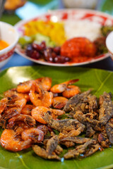 The delicious of traditional indonesian food in Banyumas Regency, Central Java, Indonesia. It was taken on August 6, 2024 by a professional. It's a nice food with Indonesian culture
