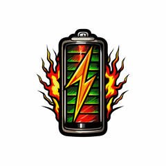 Visuals highlighting a phone's long battery life and rapid charging.