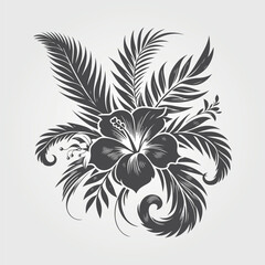  flower and leaves background collection