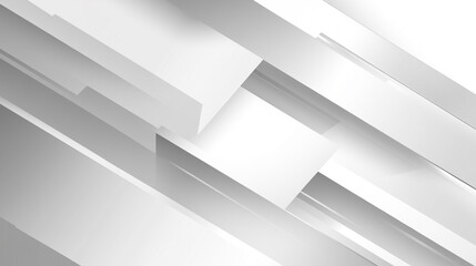 white abstract modern square geometric background design. Abstract geometric white and gray color elegant background. 