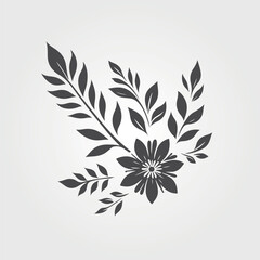  flower and leaves background collection