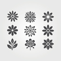 Tree logo mark design. Organic nature icon. Natural plant emblem. Tree of life symbol.