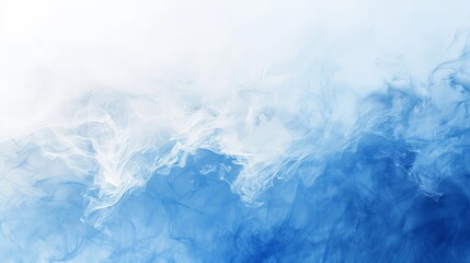 A clean gradient background from light blue to white