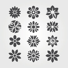 Tree logo mark design. Organic nature icon. Natural plant emblem. Tree of life symbol.