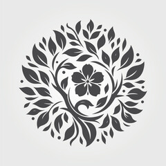  flower and leaves background collection