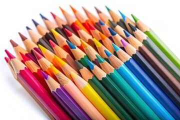 Fototapeta premium Colorful Pencils Close Up