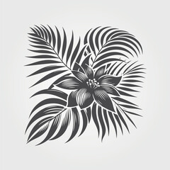  flower and leaves background collection