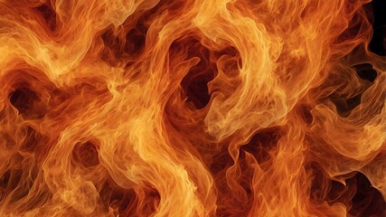 Fototapeta premium Abstract Blaze Fire Flame Texture Background. Ai Generative.