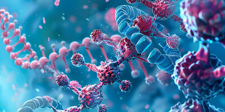 Advanced Molecular Structure: DNA and Protein Interaction", "Innovative Biomedical Research: Molecular Structures