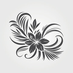  flower and leaves background collection