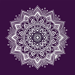 Ornamental mandala pattern