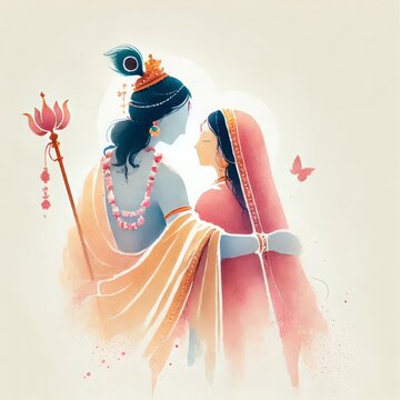 Krishna Janmashtami Festival Of India, Radha Krishna Symbol of Divine Love