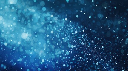 Obraz premium Abstract blue sparkling light background
