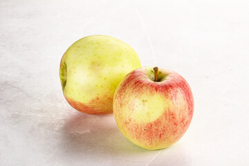 Sweet juicy ripe organic apples