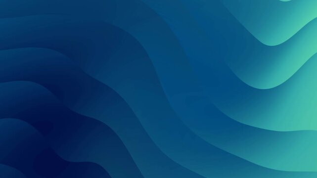 animated abstract wave blue shade color modern linear background, elegant shading