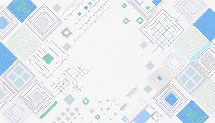 Obraz premium Background, background material, image material, graphics, blue, blue background material, digital, Generative AI