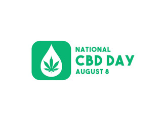 National CBD Day. August 8.