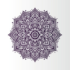 Ornamental mandala pattern