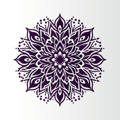 Ornamental mandala pattern