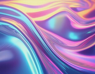 Holographic Foil Texture Background: 90s Vaporwave Aesthetic