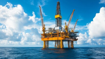 Offshore Oil Rig