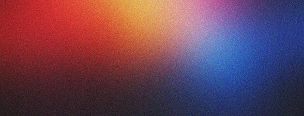 Fototapeta premium blue and pink gradient background design with noise texture effect, for art product design and social media, Banner poster header design.