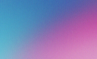 blue pink gradient background design with noise texture effect, for art product design and social media, Banner poster header design.