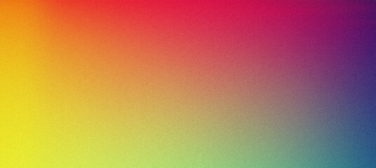 Vibrant colored smooth gradient on abstract background with a textured finish