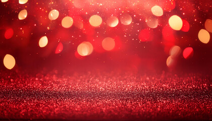  Christmas xmas background red abstract valentine, Red glitter bokeh vintage lights, Hap_1(189)