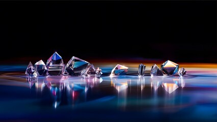 lights in the night city