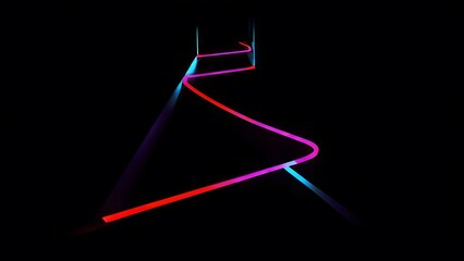 background with lines and stars